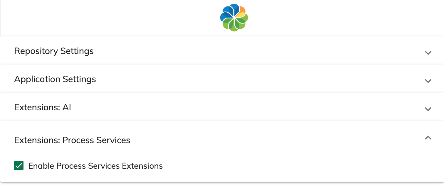 Custom settings group