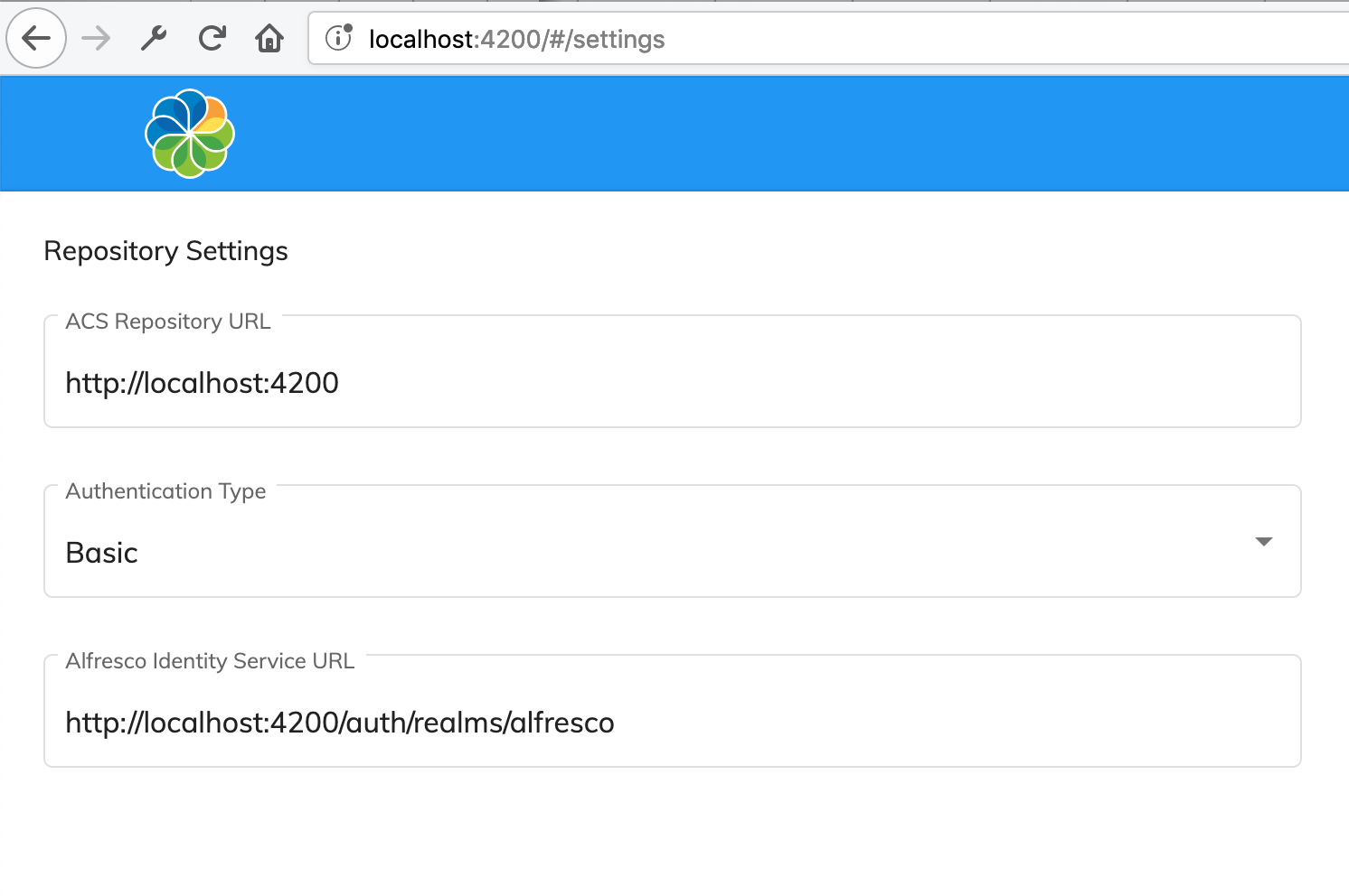 Authentication Settings