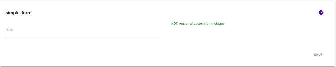 adf form widget runtime