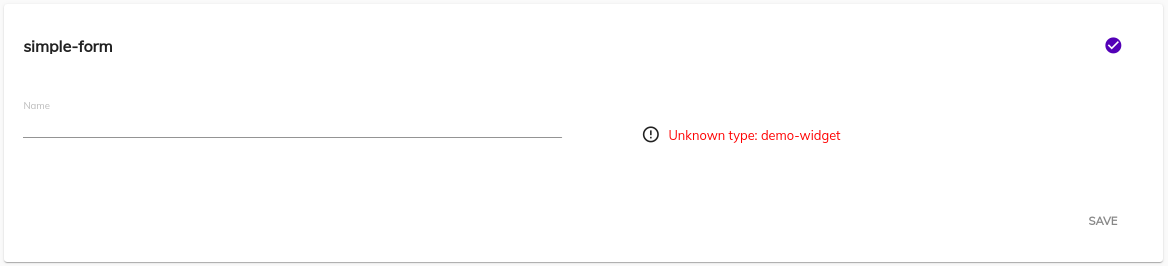 adf form widget