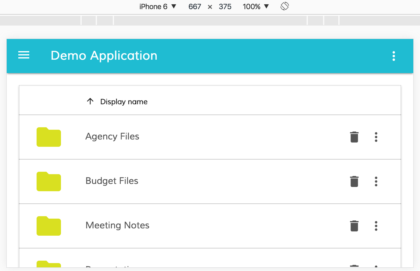 Responsive Mobile