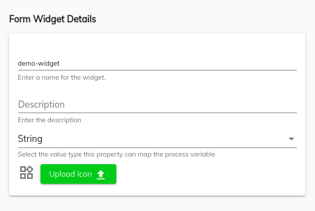 custom form widget