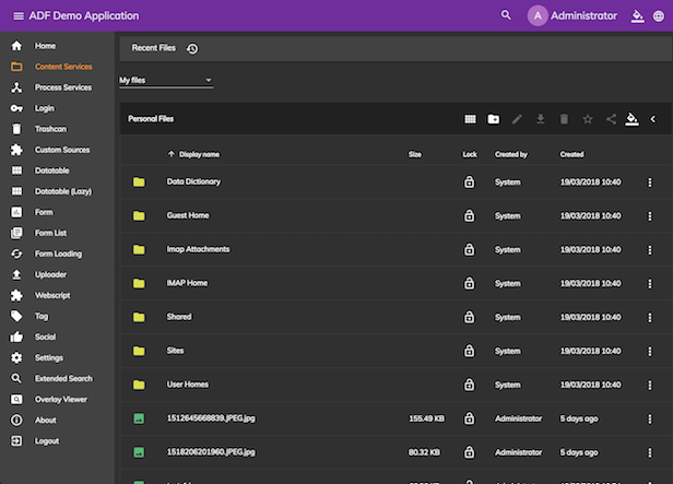Sidenav on desktop