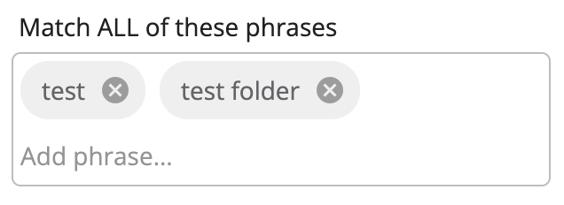 Search Chip Input