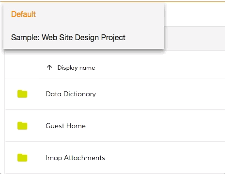 Dropdown sites