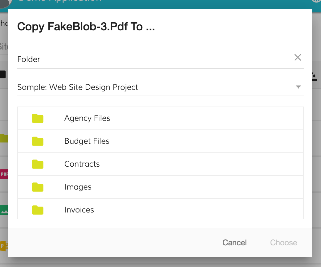 Copy/move dialog