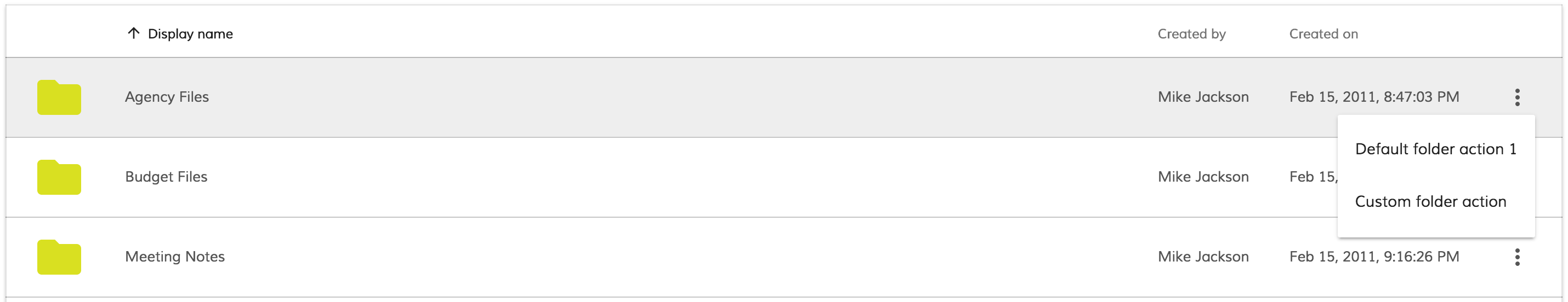 Folder Actions