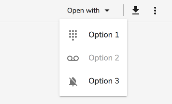 Open with