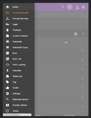 Sidenav on mobile