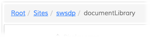 Breadcrumb