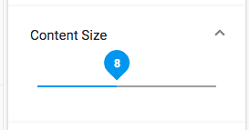 Slider Widget