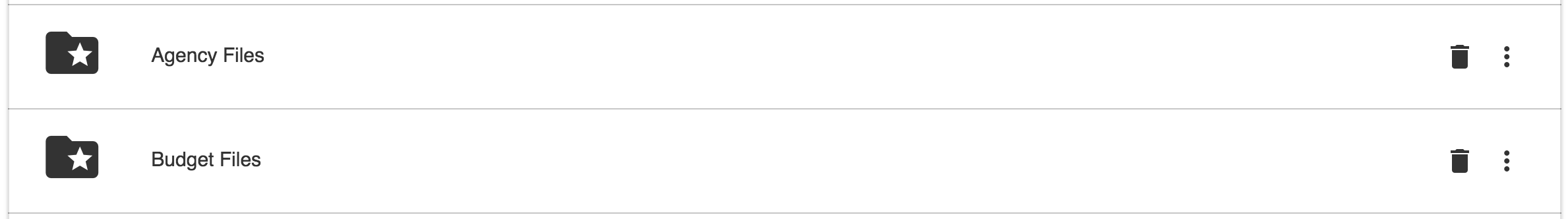 Quick folder Actions