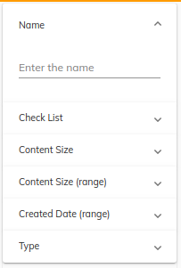Search expansion layout