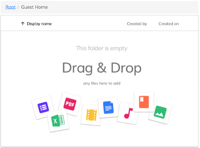 Default empty folder