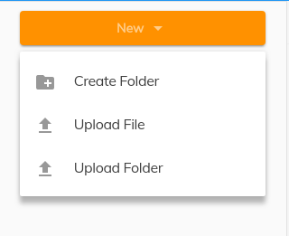 Sidebar action menu button screenshot