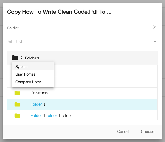 Copy/move dialog