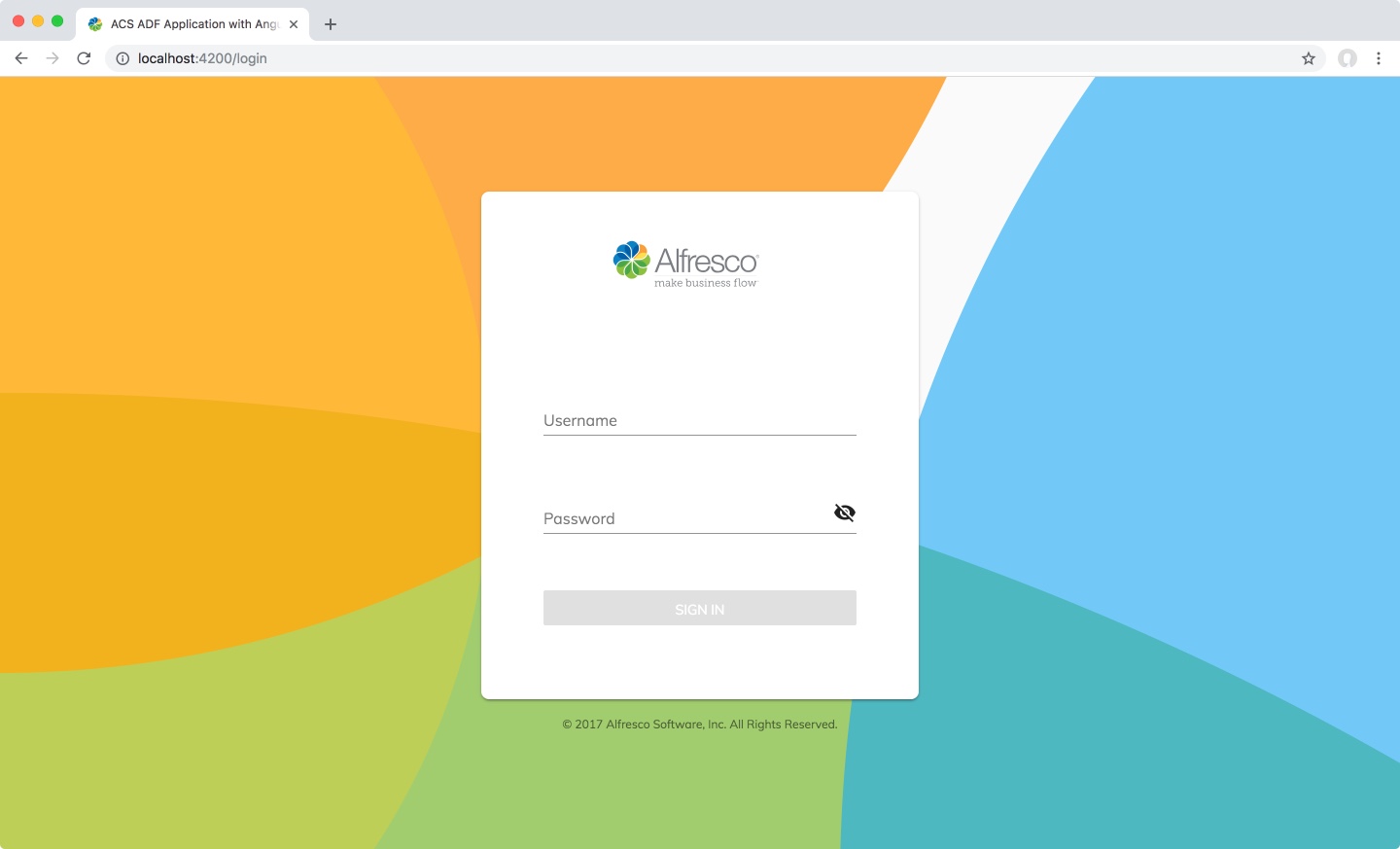 login