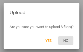 Confirm dialog