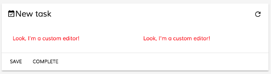 custom text widget
